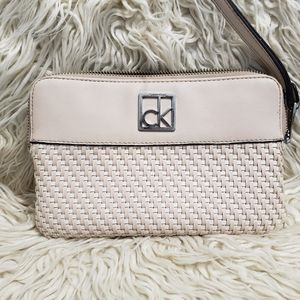 Name brand Calvin Klein wristlet wallet